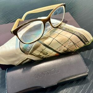 Oliver Peoples "Follies" w/ Frame & Cloth